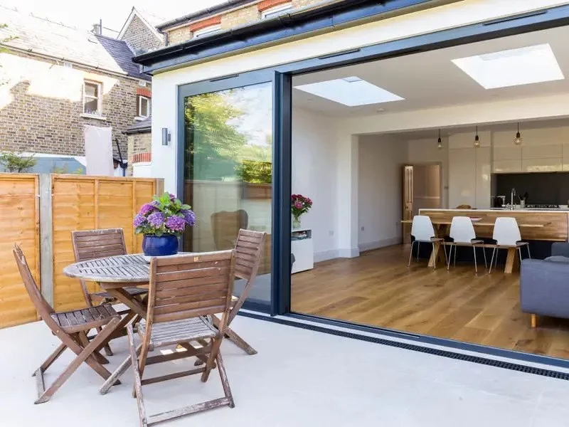 T Seven clearing debris and preparing construction site